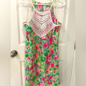 Lilly Pulitzer Halter Dress SIZE 12